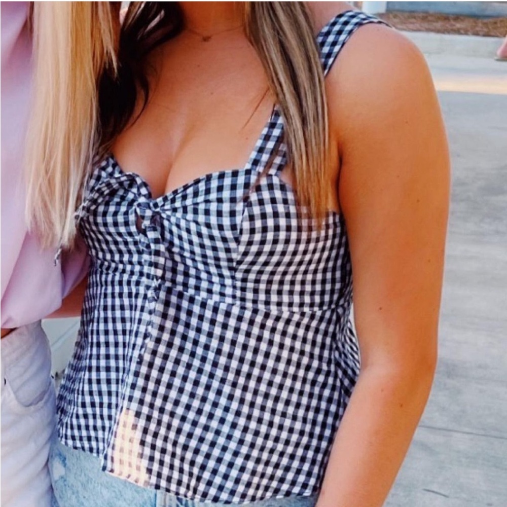 Boutique Gingham Top